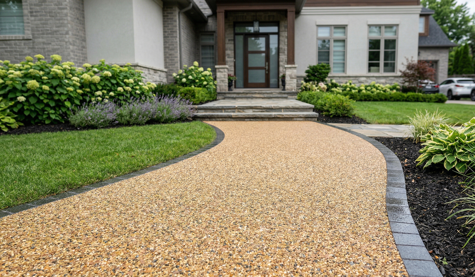 Permeable parking pad — City approved for Toronto front yards